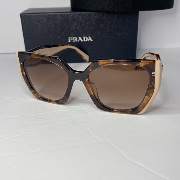 💯- New-Prada Tortoise Caramel Powder Brown Gradient Sunglasses - Picture 5 of 15